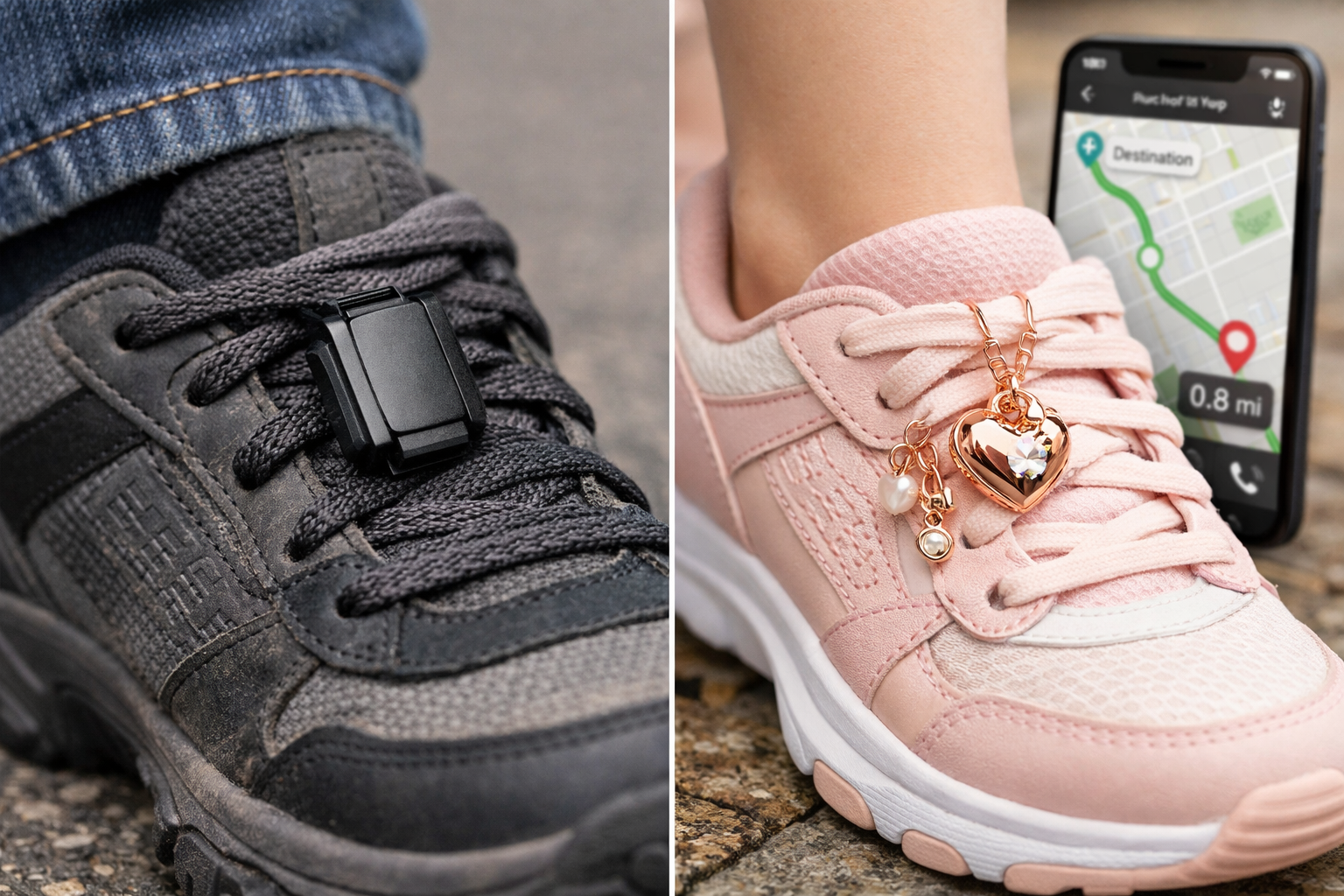 SafeStep Personal Safety & Pedometer Footwear Node